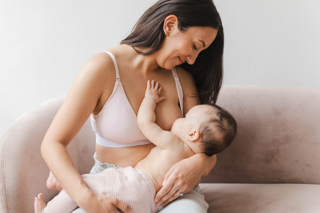 Leakproof Nursing Bra Demo, Prevents Milk Stains & Leaks While  Breastfeeding